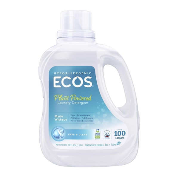 Ecos ECOS PRO Free & Clear Scent Laundry Detergent Liquid 100 oz 1 pk 9889/04 - main